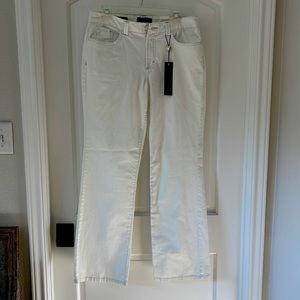White Nine West bootcut jeans